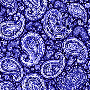 Seamless Paisley Textile Pattern