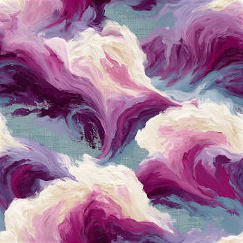 Seamless Pastel Fluid Art Pattern