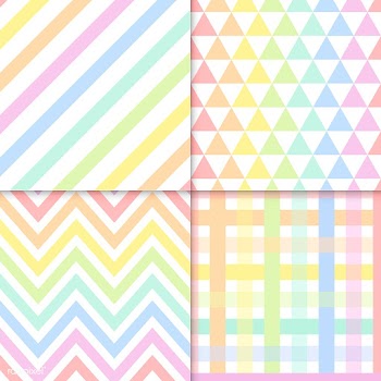 Seamless pastel patterns vector set | Free stock vector - 543012