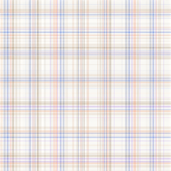Seamless Pastel Plaid Fabric Pattern