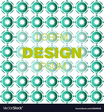 Seamless pattern in colors with geometric vector image