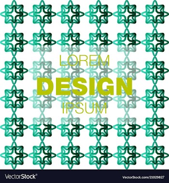 Seamless pattern in colors with geometric vector image