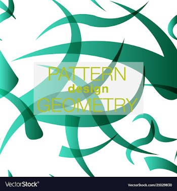Seamless pattern in colors with geometric vector image