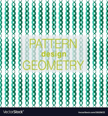 Seamless pattern in colors with geometric vector image
