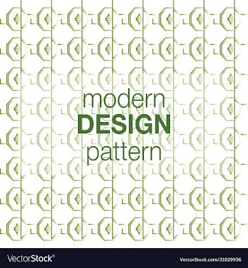 Seamless pattern in colors with geometric vector image