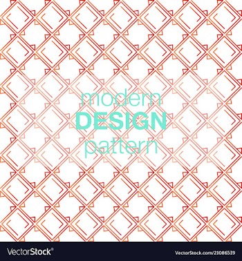 Seamless pattern in colors with geometric vector image