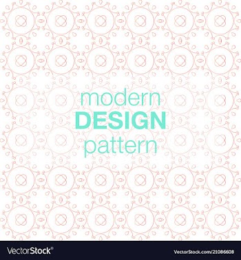 Seamless pattern in colors with geometric vector image