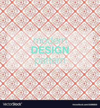 Seamless pattern in colors with geometric vector image