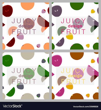 Seamless pattern in colors with geometric vector image