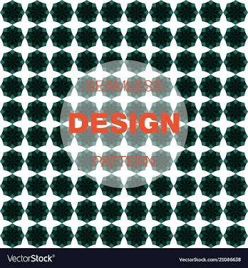 Seamless pattern in colors with geometric vector image