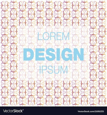 Seamless pattern in colors with geometric vector image