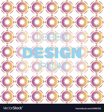 Seamless pattern in colors with geometric vector image