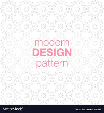Seamless pattern in colors with geometric vector image