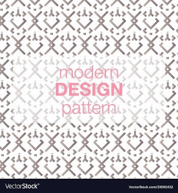 Seamless pattern in colors with geometric vector image