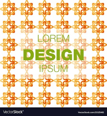Seamless pattern in colors with geometric vector image