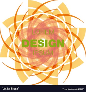 Seamless pattern in colors with geometric vector image