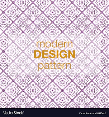 Seamless pattern in colors with geometric vector image