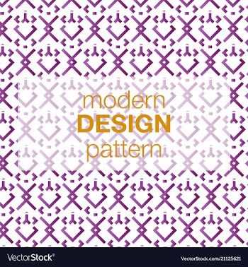 Seamless pattern in colors with geometric vector image