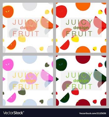 Seamless pattern in colors with geometric vector image