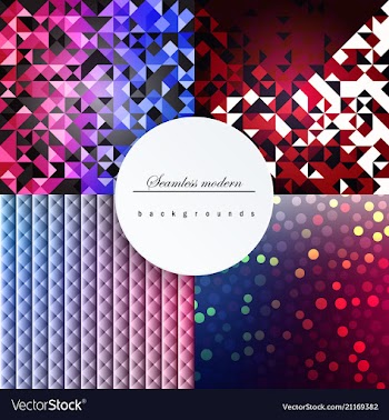 Seamless pattern modern stylish texture repeating vector image