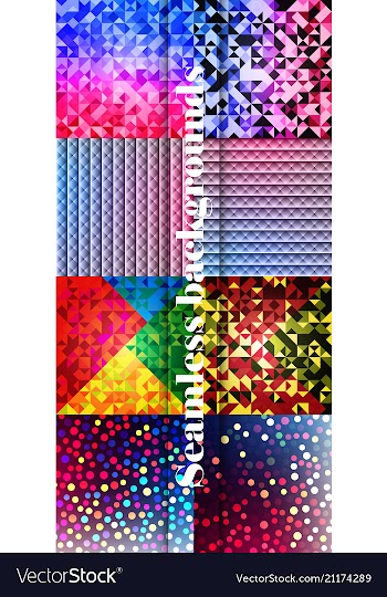 Seamless pattern modern stylish texture repeating vector image