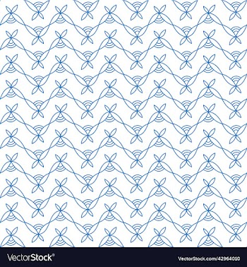 seamless pattern of blue lines on a white