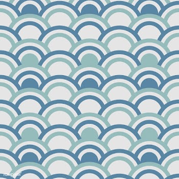 Seamless pattern of half circles | Free stock vector - 494499