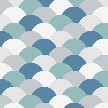 Seamless pattern of half circles | Free stock vector - 494500