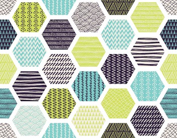 Seamless pattern, patchwork tiles. Can be used on packaging paper, fabric, background for different images, etc. Freehand drawing