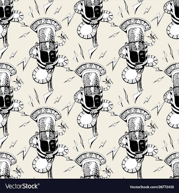 Seamless pattern vector image