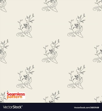 Seamless pattern vector image