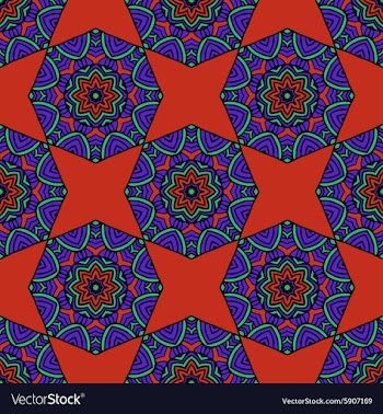 Seamless pattern vector image