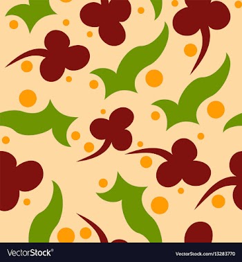 Seamless pattern vintage decorative elements vector image