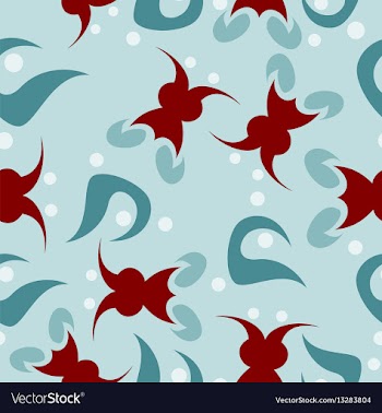Seamless pattern vintage decorative elements vector image
