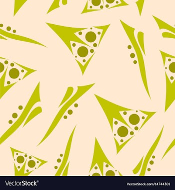 Seamless pattern vintage decorative elements vector image