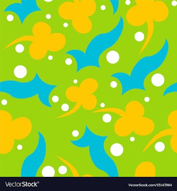 Seamless pattern vintage decorative elements vector image