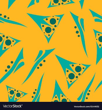 Seamless pattern vintage decorative elements vector image