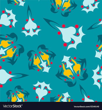 Seamless pattern vintage decorative elements vector image