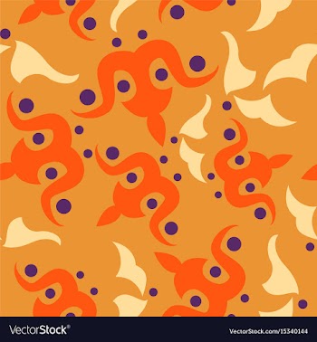 Seamless pattern vintage decorative elements vector image