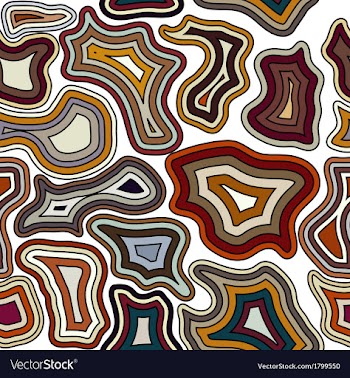 Seamless pattern with colored elements vector image