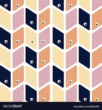 Seamless pattern with eye perfect for wallpapers vector image