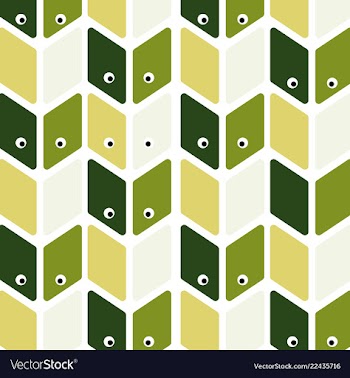 Seamless pattern with eye perfect for wallpapers vector image