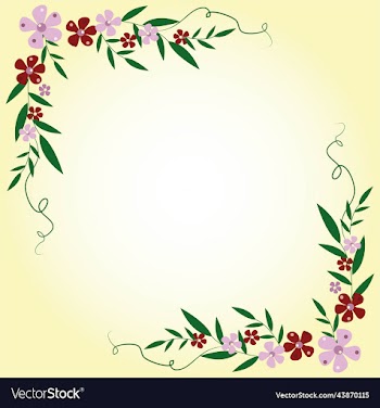 seamless pattern with floral branches small