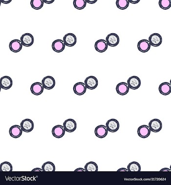 Seamless pattern with hand drawn pallets beauty vector image