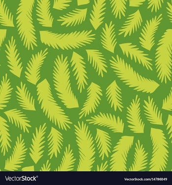  					Seamless pattern with stylized tropical leaves vector image														