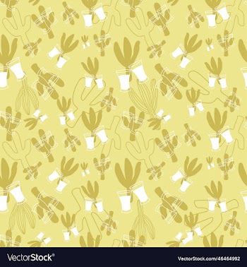 seamless pattern with tequila shots and cacti