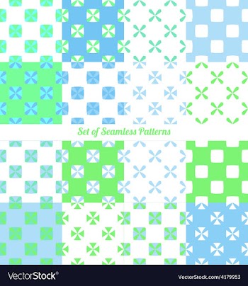 Seamless patterns vector image