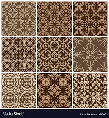  					Seamless print patterns vector image														