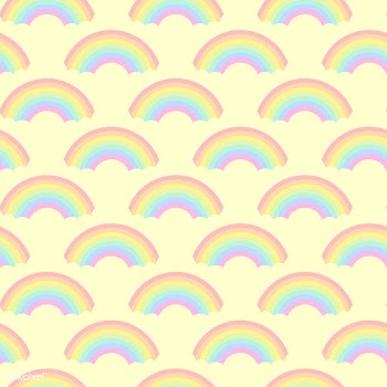 Seamless rainbow patterns design vector | Free stock vector - 543008