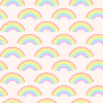 Seamless rainbow patterns design vector | Free stock vector - 543019